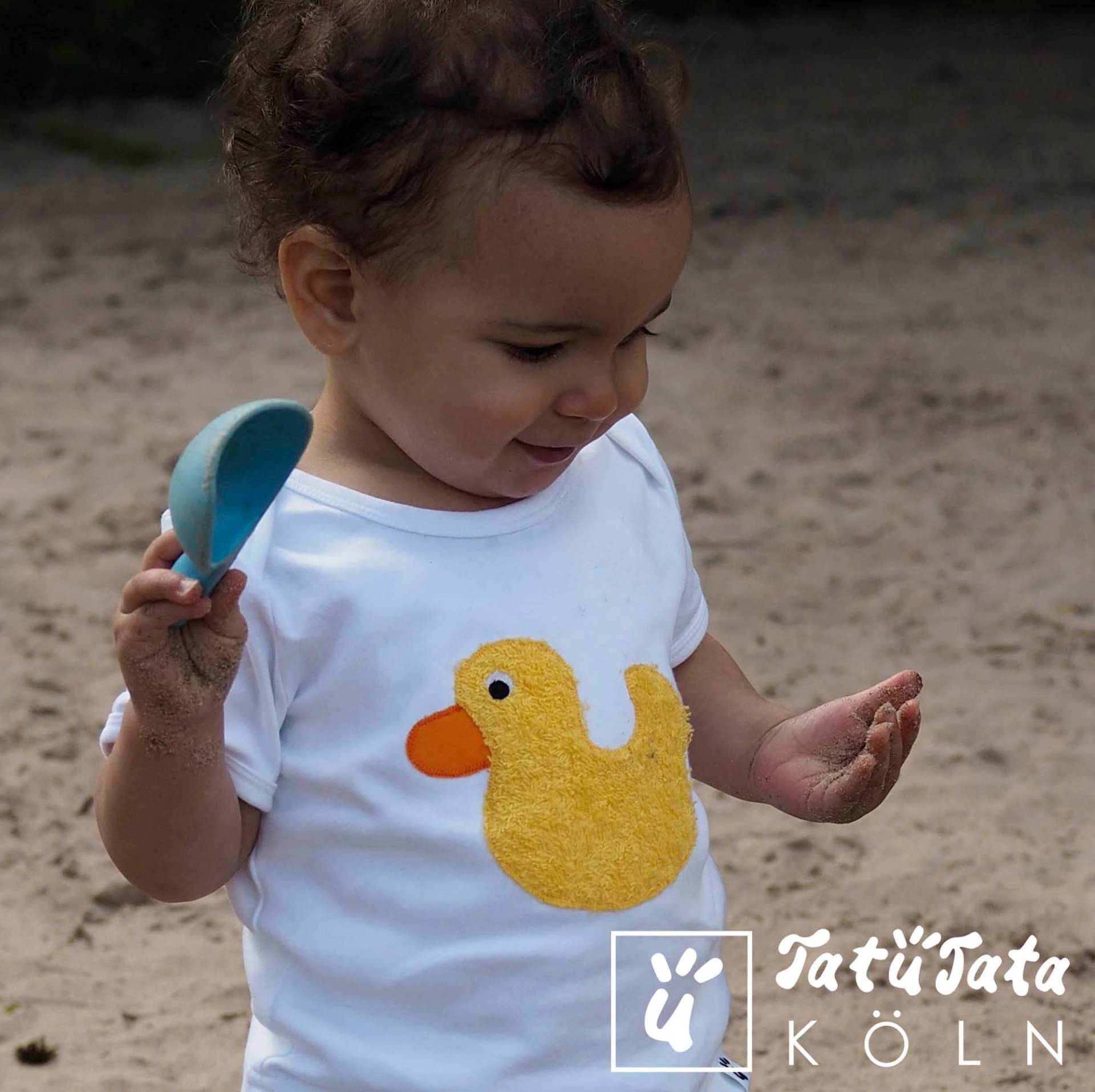 Baby Schlupfshirt Ente Bio Und Fair von TatueTataKoeln