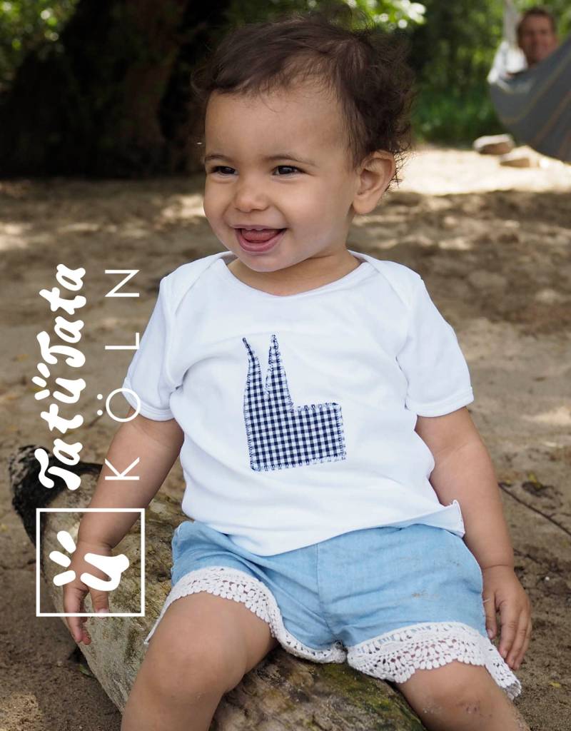 T-Shirt Kölner Dom Bio & Fair , Shirt Köln Baby Schlupfshirt Kind Tshirt von TatueTataKoeln
