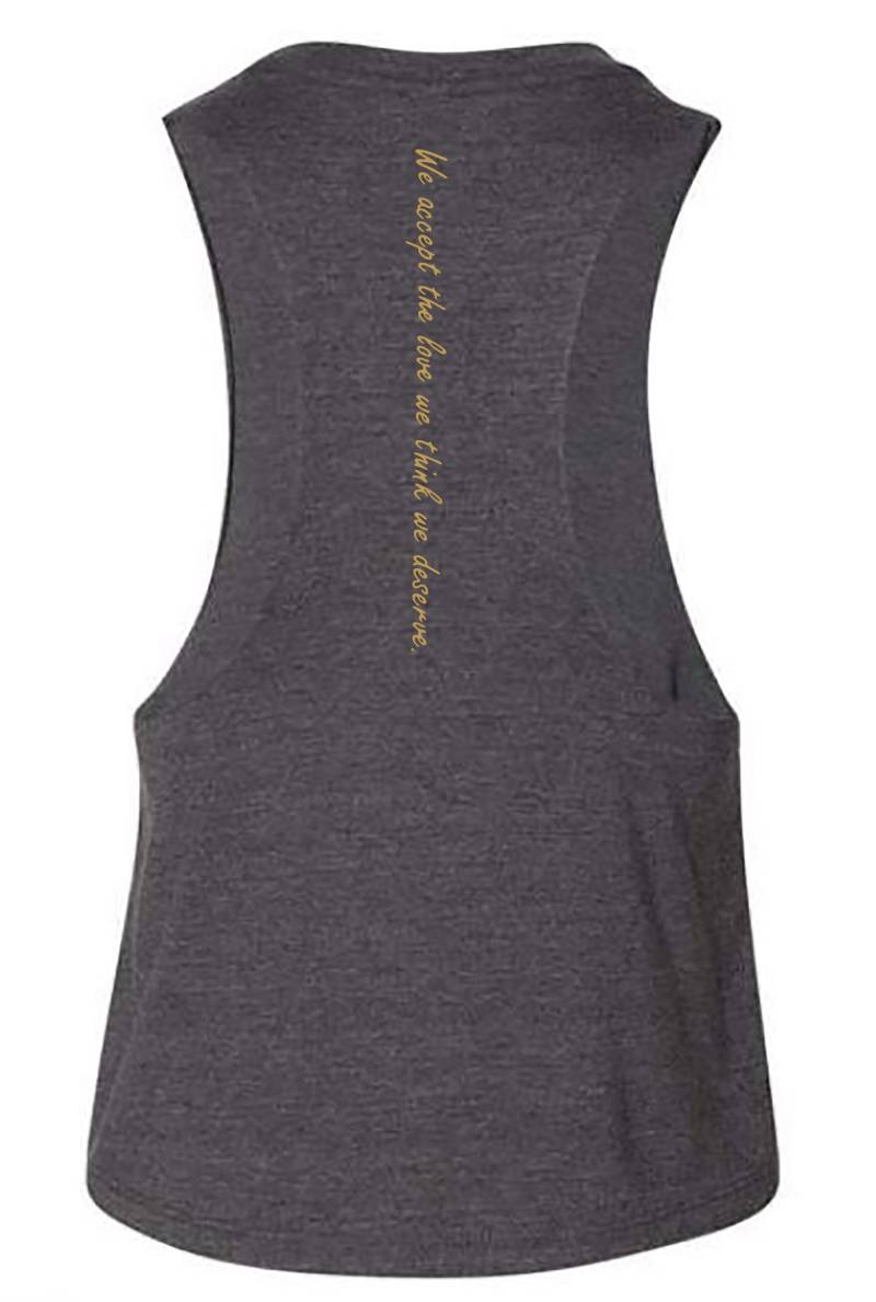 Anpassbares, Abgeschnittenes Trainings-Tank Motivierendes Zitat von Tatuud