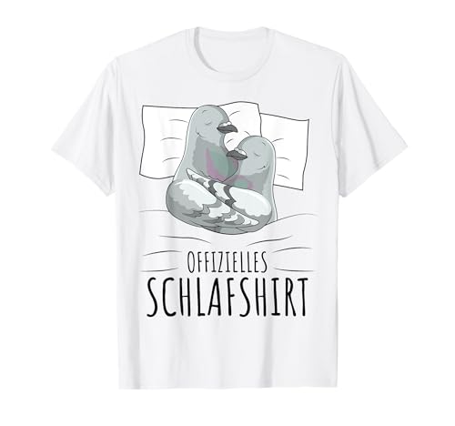 Taubenzüchter & Tauben Flüsterer Geschenkidee - Herren - Männer - Weiß - Kurzarm - T-Shirt - Schlafshirt mit Tauben Design - S von Taubenzüchter & Tauben Flüsterer Geschenkidee