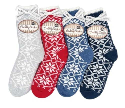 Taubert 222119-588 KUSCHELSOCKEN dick Stockholm 1 Paar Farbe red von Taubert