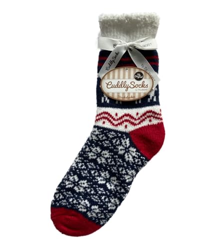 Taubert 242177588 KUSCHELSOCKEN dick Sweden 1 Paar Farbe navy/rosso/off-white von Taubert