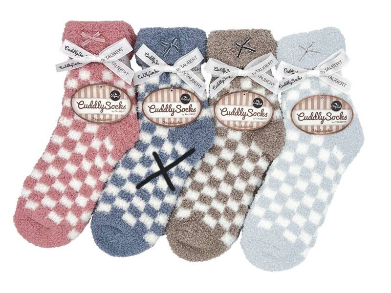 Taubert Kuschelsocken Chequers T_222110-588 von Taubert