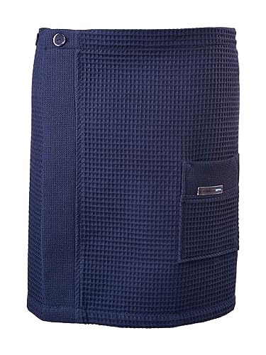 Taubert Thalasso Soft Piqué Herren Sauna Kilt, Länge 45cm Herren von Taubert