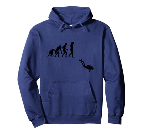 Tauchen Evolution Scuba Diving Taucher Herren Damen Dive Pullover Hoodie von Tauchen Outfits lustig für Scuba Dive Taucher