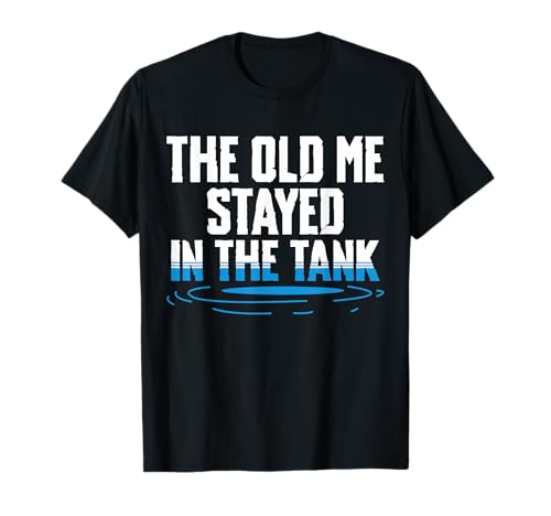 The Old Men Stayed In The Tank Baptism Christian T-Shirt von Tauf Design Christentum Idee Jesus