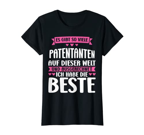 Damen Patentanten ich habe die beste Patentante Taufe T-Shirt Damen Patentanten ich habe die beste Patentante Taufe T-Shirt von Taufe & Patin Geschenk