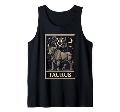 Herren Sternzeichen Stier Tarotkarte Horoskop Astrologie Sternzeichen Tank Top Herren Sternzeichen Stier Tarotkarte Horoskop Astrologie Sternzeichen Tank Top von Taurus Zodiac Astrology Sign