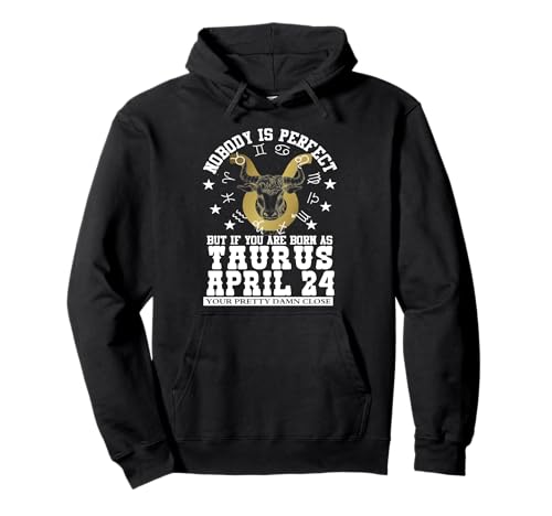 Sternzeichen Stier 24. April Lustige Astrologie Frauen Männer Geburtstag Pullover Hoodie Sternzeichen Stier 24. April Lustige Astrologie Frauen Männer Geburtstag Pullover Hoodie von Taurus Zodiac Sign Shirt Horoscope Birthday Gift
