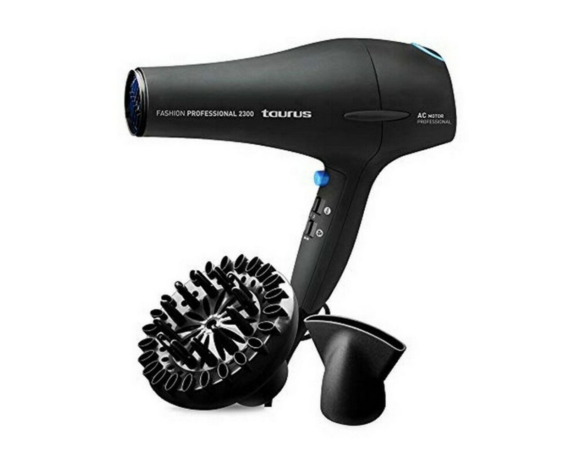 Taurus Haartrockner Föhn Haartrockner Taurus FASHION 2300 PR Schwarz 2300 W von Taurus