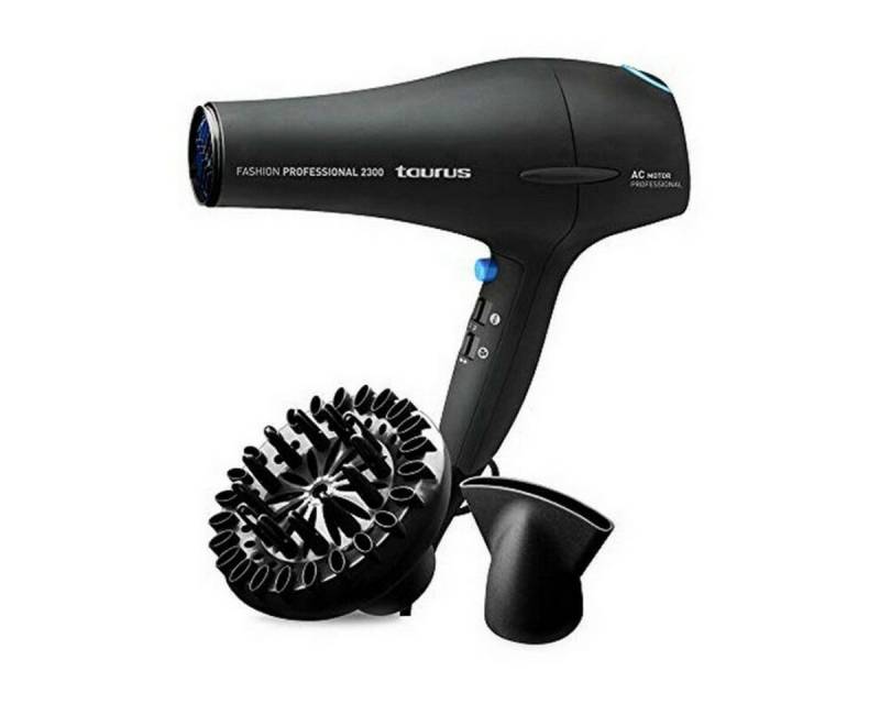Taurus Haartrockner Föhn Haartrockner Taurus FASHION 2300 PR Schwarz 2300 W von Taurus