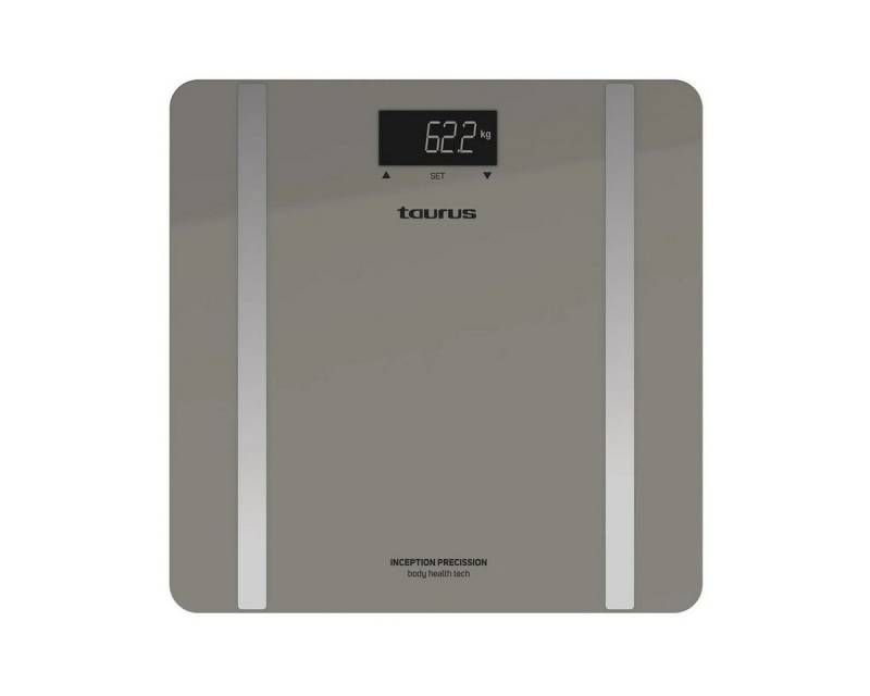 Taurus Personenwaage Taurus Digitale Personenwaage INCEPTION Grau 180 kg von Taurus