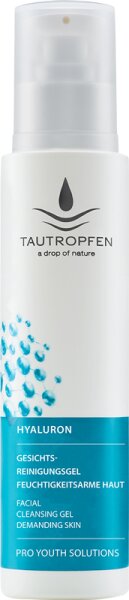 Tautropfen Hyaluron Pro Youth Solutions Gesichtsreinigungsgel für normale bis feuchtigkeitsarme Haut 150 ml von Tautropfen