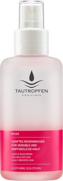 Tautropfen Rose Soothing Solutions Sanftes Rosenwasser für sensible und empfindliche Haut, 100 ml von Tautropfen