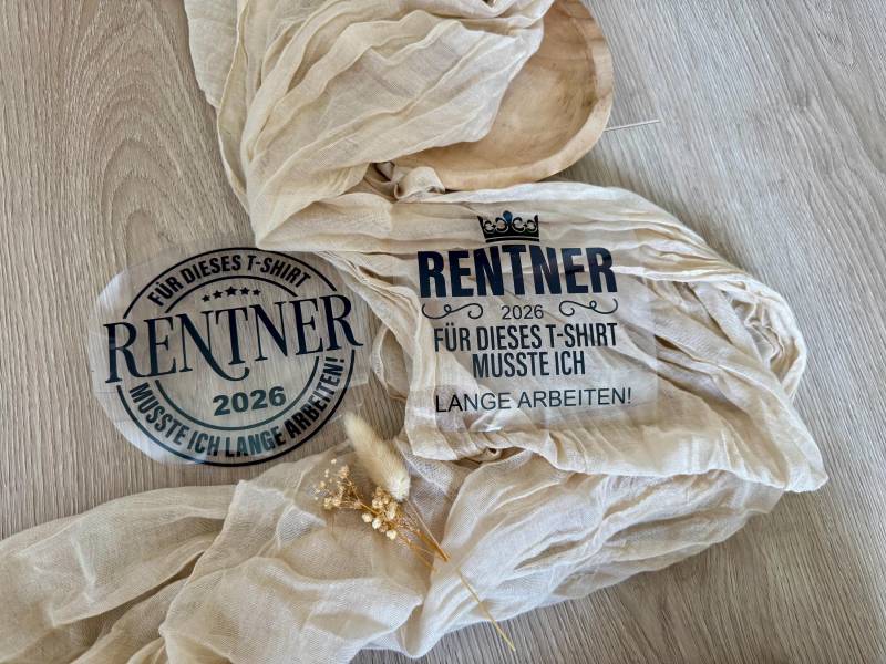 Bügelbilder Rentner - Die Legende Geht in Rente Geschenk Zur Tshirt Endlich von TautropfenMagie