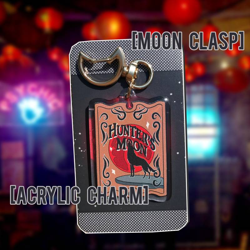 Jägermond || Acryl Charm Shadowhunters Inspiriert von TavernBard
