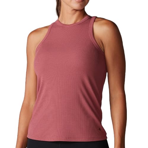 Tavi Damen Rib Tank Top - Geripptes Tank Top Workout Tops High Neck Tank Top Leichtes Racerback Tank, Mesa, Groß Tavi Damen Rib Tank Top - Geripptes Tank Top Workout Tops High Neck Tank Top Leichtes Racerback Tank, Mesa, Groß von Tavi Noir