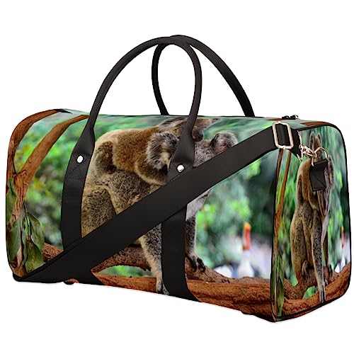 Koala Muster Reisetasche, Weekender Taschen für Frauen Reisen, Turnbeutel, Handgepäck Taschen für Flugzeuge, Duffle Bag für Männer Reisen, Weekender Tasche, Koala-Muster von Tavisto