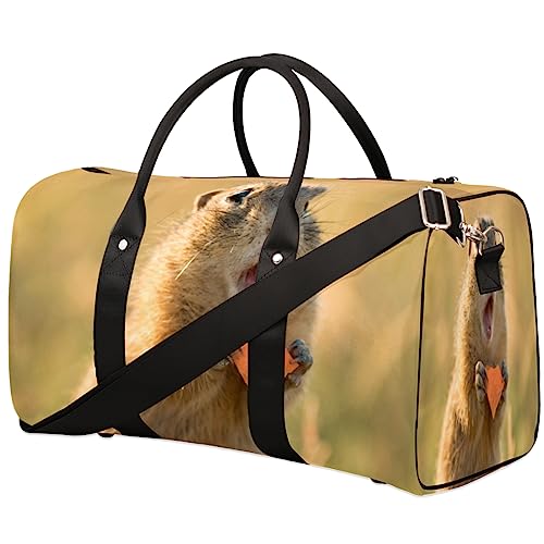 Roaring Squirrel Reisetasche, Weekender Taschen für Frauen Reisen, Turnbeutel, Handgepäck Taschen für Flugzeuge, Duffle Bag für Männer Reisen, Weekender Bag, Travel Duffle Bag, Roaring Squirrel, von Tavisto