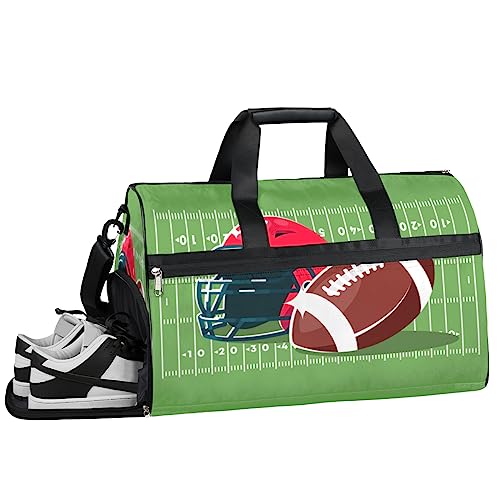 Rose Print Turnbeutel, Sport Turnbeutel mit Nassfach & Schuhfach, Turnbeutel für Damen, Turnbeutel für Herren, Workout Tasche, Sporttasche, Weekender Bag mit Schuhfach, Rugby, 19.7*9.9*13 inch, Rugby von Tavisto