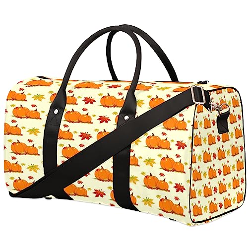 Thanksgiving K黵bis Reisetasche, Weekender Taschen f黵 Frauen Reisen, Turnbeutel, Handgep鋍k Taschen f黵 Flugzeuge, Duffle Bag f黵 M鋘ner Reisen, Weekender Tasche, Thanksgiving K黵bis von Tavisto