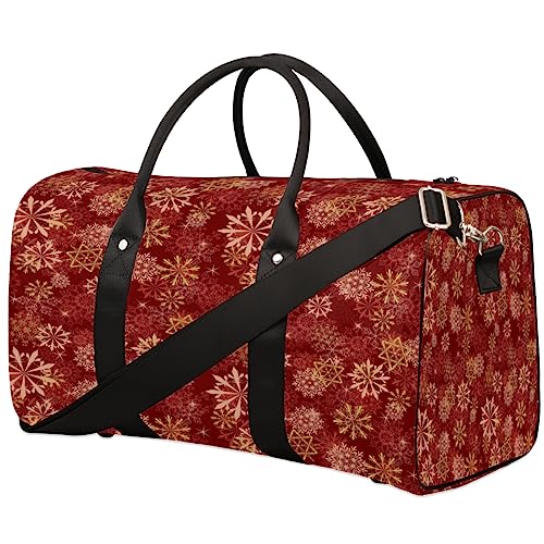 Vintage Weihnachten Reisetasche, Weekender Taschen für Frauen Reisen, Turnbeutel, Handgepäck Taschen für Flugzeuge, Duffle Bag für Männer Reisen, Weekender Tasche, Vintage Weihnachten von Tavisto