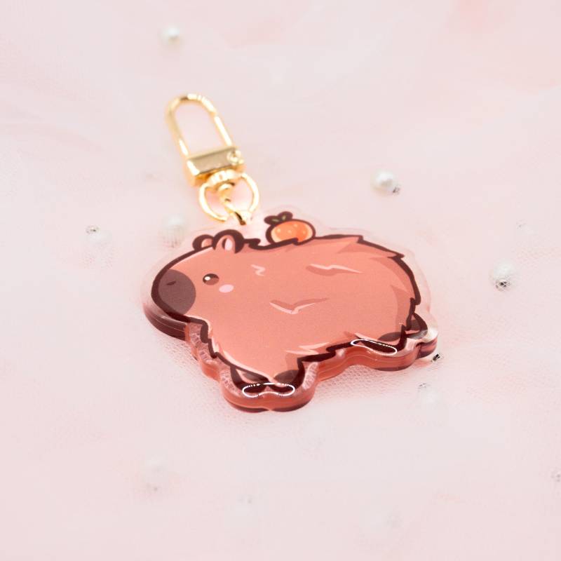 Kawaii Capybara Schlüsselanhänger | Meme Cute Keyring Tier Keychain Keycharm Kawaii Capybara Schlüsselanhänger | Meme Cute Keyring Tier Keychain Keycharm von Tawwyteatime