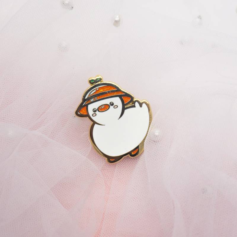 Kawaii Ente Gans Mit Regenhut Hard Enamel Pin Glitzer | Duck With Rain Hat Cute Anstecker Motiv Kawaii Ente Gans Mit Regenhut Hard Enamel Pin Glitzer | Duck With Rain Hat Cute Anstecker Motiv von Tawwyteatime