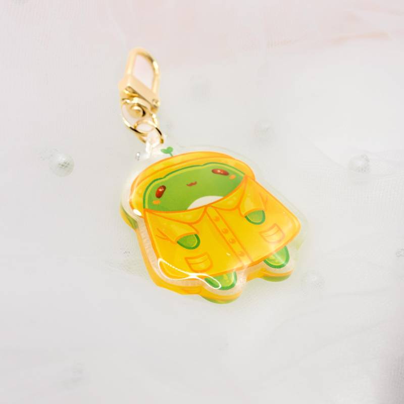 Kawaii Frosch Regenmantel Schlüsselanhänger | Rain Frog Ocean Animal Cute Keyring Tier Keychain Keycharm Kawaii Frosch Regenmantel Schlüsselanhänger | Rain Frog Ocean Animal Cute Keyring Tier Keychain Keycharm von Tawwyteatime