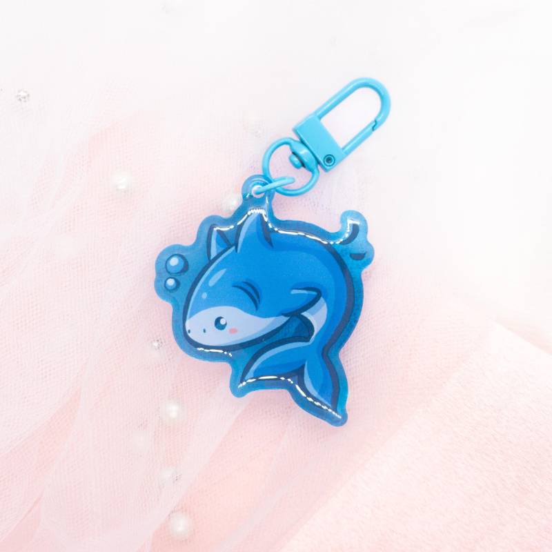 Kawaii Shark Hai Schlüsselanhänger | Sharkie Shork Ocean Animal Cute Keyring Tier Keychain Keycharm Kawaii Shark Hai Schlüsselanhänger | Sharkie Shork Ocean Animal Cute Keyring Tier Keychain Keycharm von Tawwyteatime