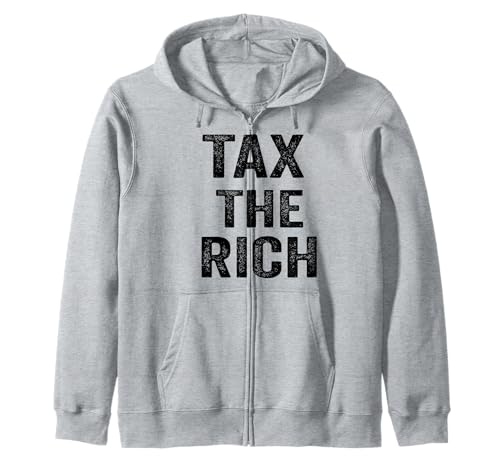 Lustiger Vintage-Tax The Rich Damen Herren Kapuzenjacke Lustiger Vintage-Tax The Rich Damen Herren Kapuzenjacke von Tax the Rich