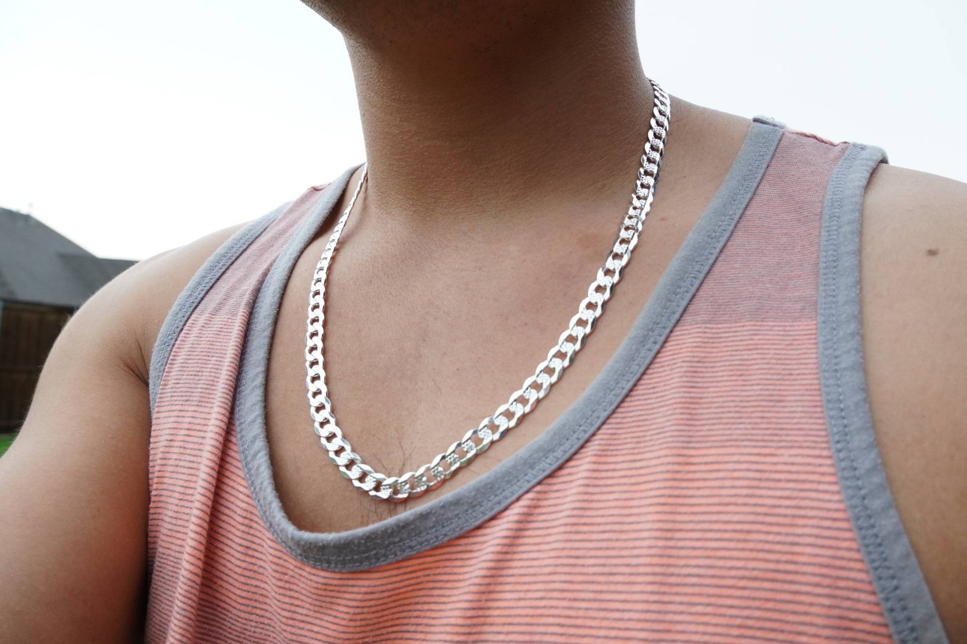 Dicke Gliederkette Aus Sterlingsilber von TaxcoJewelers