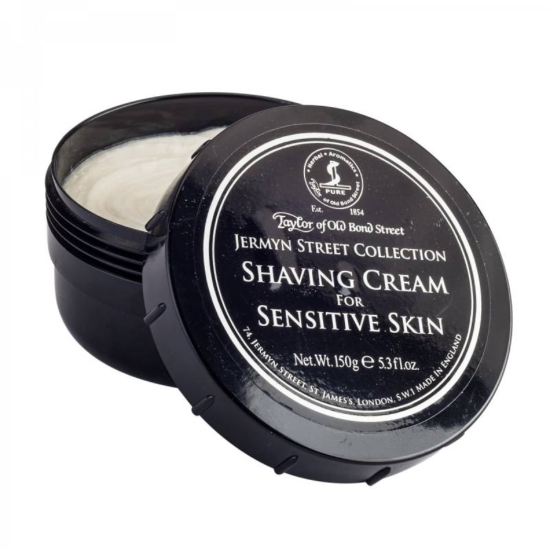 Taylor of Old Bond Street Jermyn Street Collection Shaving Cream for Sensitive Skin Bowl (75 g) von Taylor of Old Bond Street