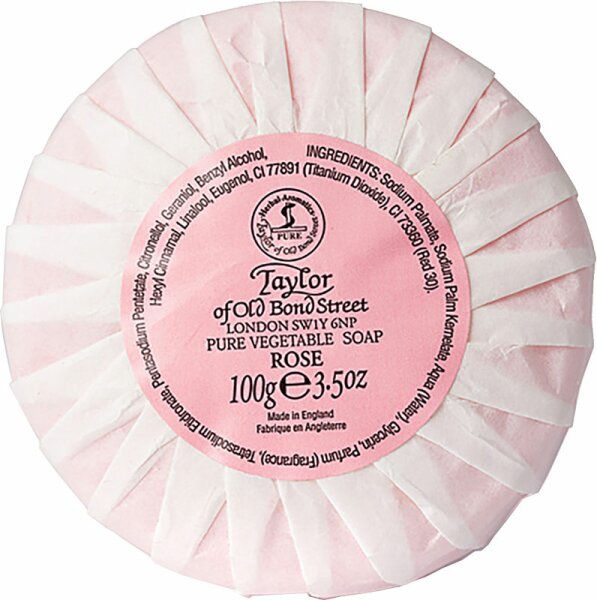 Taylor of Old Bond Street Rose Hand Soap 100 g von Taylor of Old Bond Street