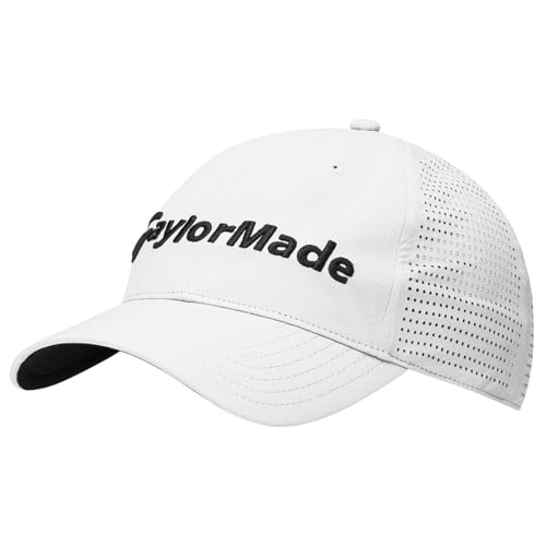 TaylorMade Herren Evergreen Litetech Cap 2024 Verschluss, White, Einheitsgröße von TaylorMade