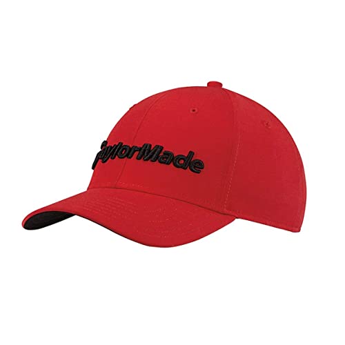 TaylorMade Herren Leistungssuchende Cap, Rot, Einheitsgröße von TaylorMade