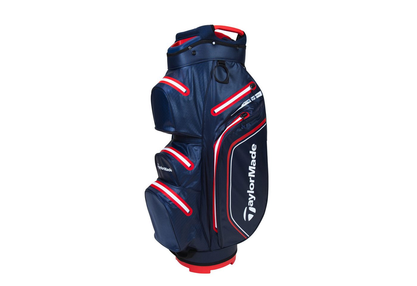 Taylormade Cartbag TaylorMade Cartbag Storm Dry Waterproof Navy-Rot von Taylormade