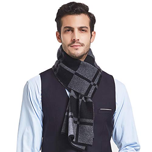 Taylormia Schal Herren 100% Merinowolle Premium Warm und Weiche Winterschal von Taylormia