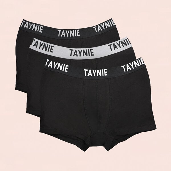 3er-Pack Mix - Retroshorts - Biozidfrei - Zertifiziert - TAYNIE HERREN BOXERSCHORTS von Taynie