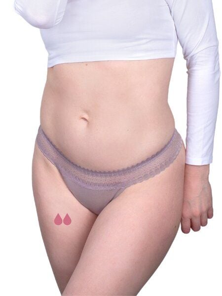 Leichte Periodenunterwäsche - Biozidfrei - 60°C - TAYNIE STRING von Taynie