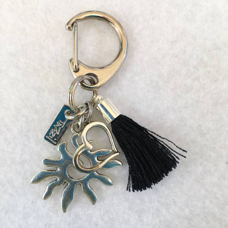 Handy, Geldbörse Charme, Rucksack-Charme - Individuelle Reize | Sie Wählen 2 Und Kraft Objekt | Schwarzen Quaste von TazzilStore