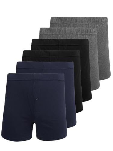 Tazzio Boxershorts 6er Pack Herren Unterwäsche Unterhosen Männer Retroshorts BS1004 (Mix, XXL) von Tazzio