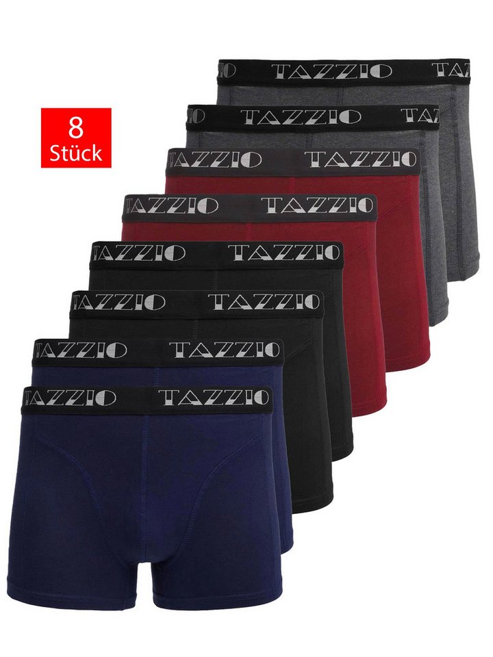 Tazzio Boxershorts 8er SET (Packung, 8-St., 8er-Pack) Unterwäsche Unterhosen Männer Retroshorts von Tazzio