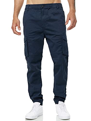 Tazzio Cargo Hose Männer Cargohose Herren Regular Fit A300 (W29, Navy) von Tazzio