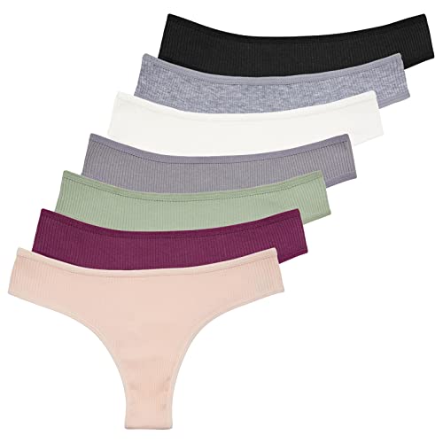 Tazzio Damen Slip 7er-Pack Unterhosen Slips Unterwäsche Pantys Mehrpack Schlüpfer Baumwolle Set F903 (Mix Farben, XL) von Tazzio