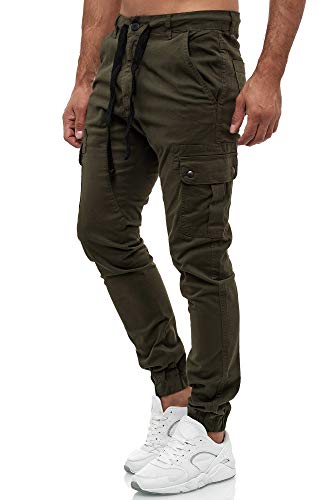 Tazzio Herren Cargohose 18525 – Regular Fit Jogger Chino mit Cargo-Taschen – Stylische Freizeithose mit Kordelzug & Bündchen – Bequeme Männerhose Tazzio Herren Cargohose 18525 – Regular Fit Jogger Chino mit Cargo-Taschen – Stylische Freizeithose mit Kordelzug & Bündchen – Bequeme Männerhose von Tazzio