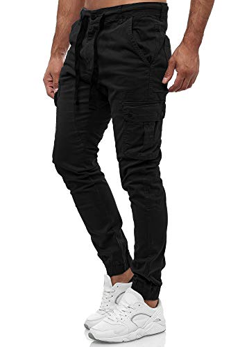 Tazzio Herren Cargohose 18525 – Regular Fit Jogger Chino mit Cargo-Taschen – Stylische Freizeithose mit Kordelzug & Bündchen – Bequeme Männerhose Tazzio Herren Cargohose 18525 – Regular Fit Jogger Chino mit Cargo-Taschen – Stylische Freizeithose mit Kordelzug & Bündchen – Bequeme Männerhose von Tazzio