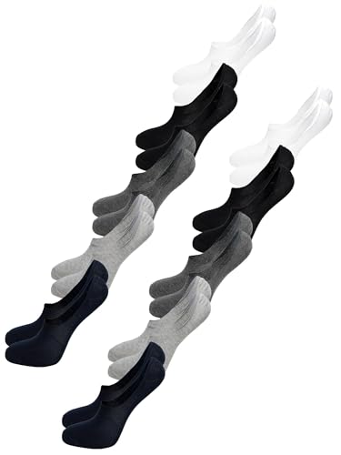 Tazzio Herren Füßlinge Babet Invisible 10er-Pack A905 (Mix Farben, 39-42) von Tazzio
