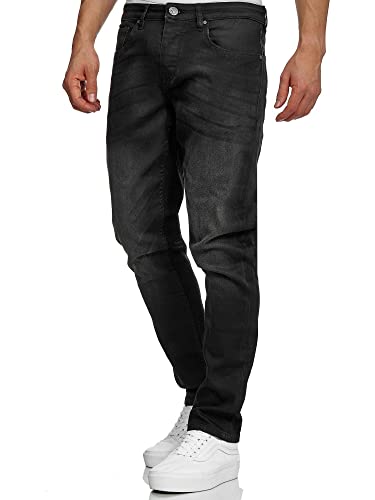 Tazzio Herren Jeans Regular Fit Jeanshose Denim Hose A106 Schwarz 38/32 von Tazzio