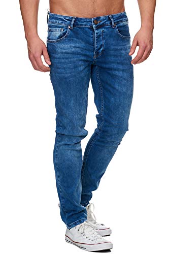 Tazzio Herren Jeans Slim Fit Blau M533 Blau 34/32 von Tazzio